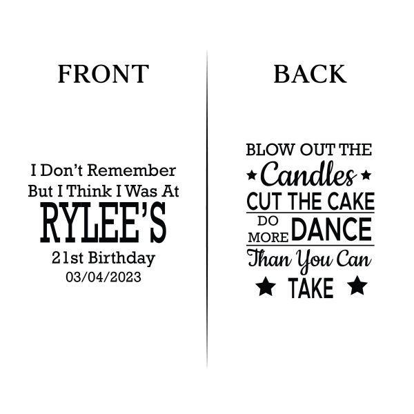 21st Birthday Koozies - Front & Back - 03