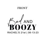 21st Birthday Koozies - Front & Back - 05