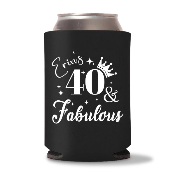 40th Birthday Koozies D7