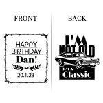 60th Birthday Koozies - Front & Back - 02