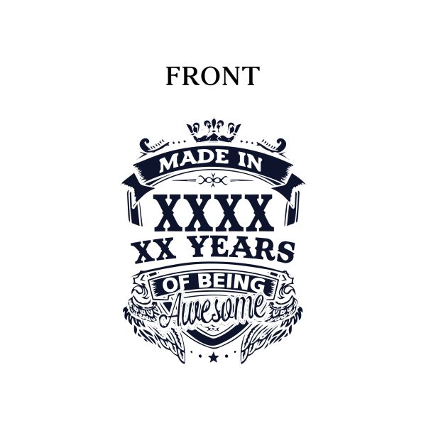 Custom Birthday Koozies - Front & Back - 10