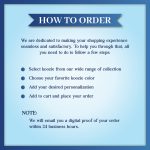 How to order birthday koozies