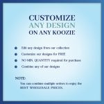 customize birthday koozie