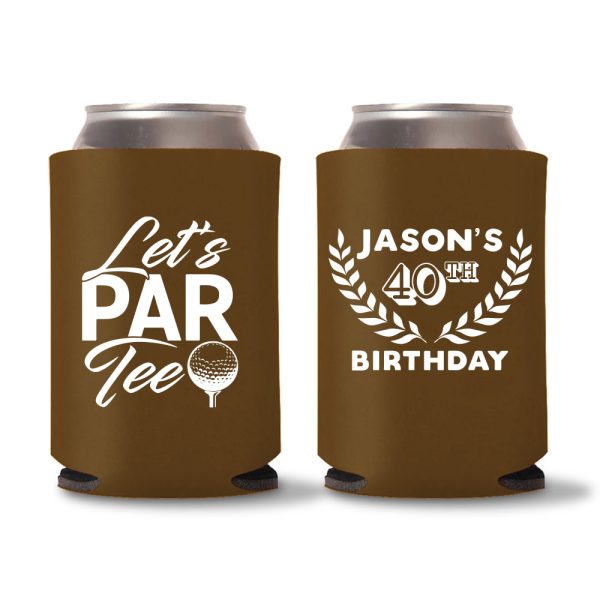 40th Birthday Koozies D14