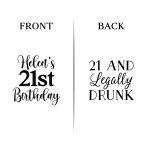 21st birthday koozies Front _ Back File-D19