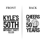 50th Birthday Koozies Front _ Back File-D18