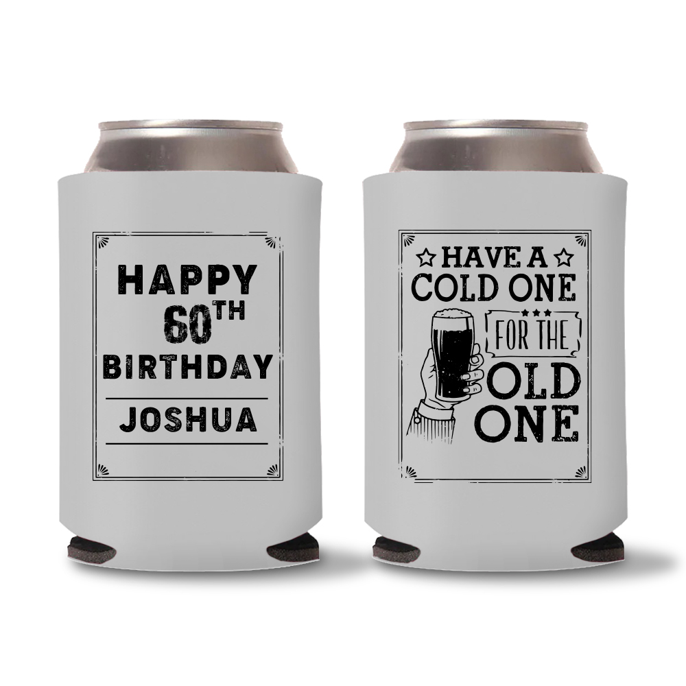 Custom store birthday koozies