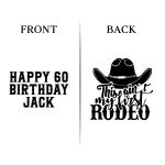 60th Birthday Koozie Front _ Back File D16