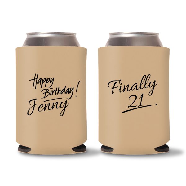 21th Birthday Koozie D22