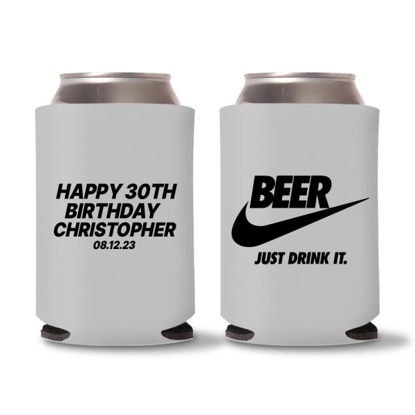 30th Birthday Koozie D22